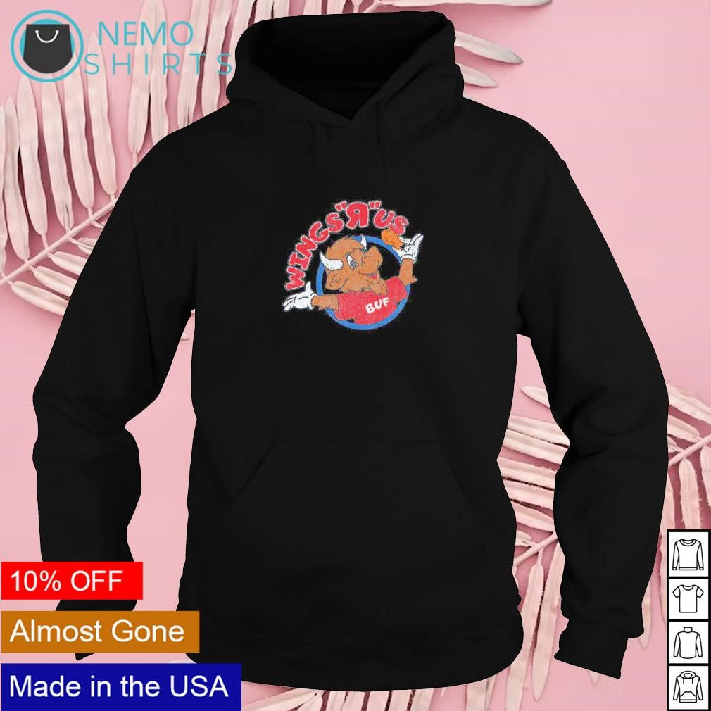 Wings r' us Buffalo - Adult & Kids T-Shirts, Sweatshirts & Hoodies apparel design preview 2