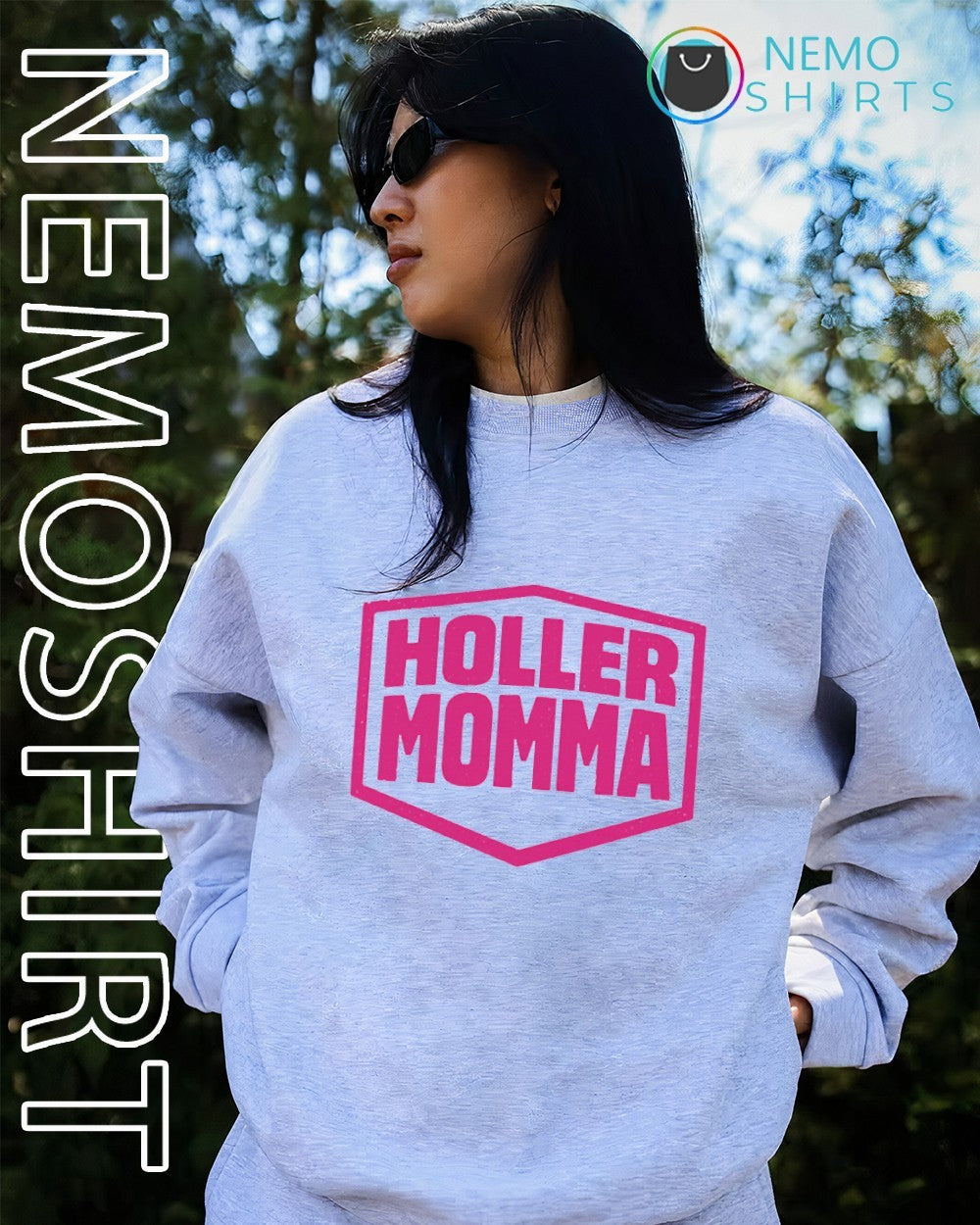 Kentucky for holler momma - Adult & Kids T-Shirts, Sweatshirts & Hoodies apparel design preview 2
