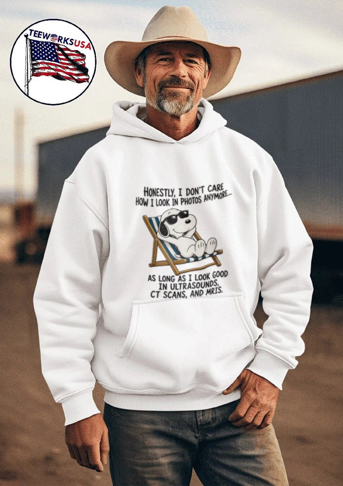 Honestly I Don't Care How Look In Photos Anymore As - Adult & Kids T-Shirts, Sweatshirts & Hoodies apparel design preview 3
