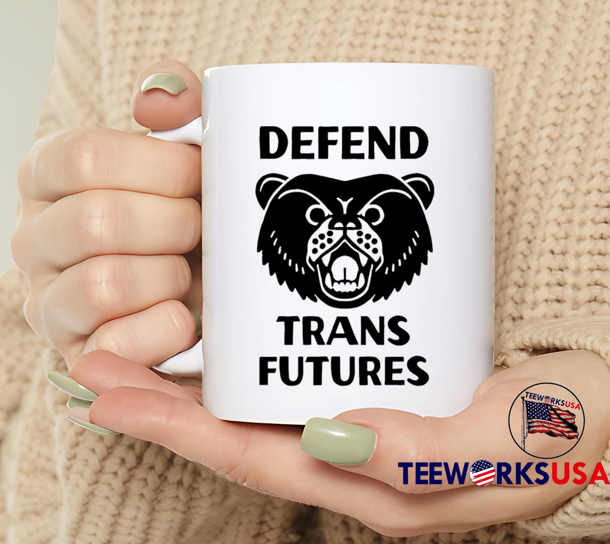 Defend trans futures - Adult & Kids T-Shirts, Sweatshirts & Hoodies apparel design preview 6