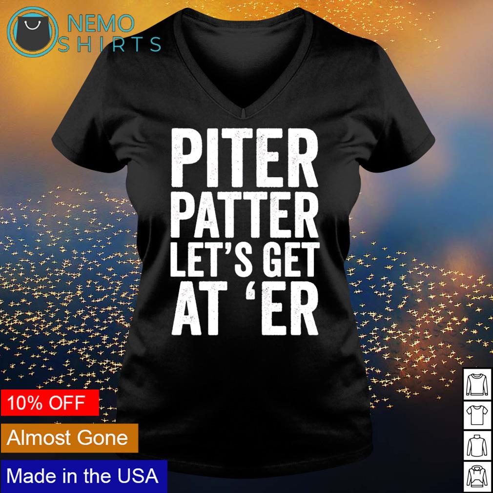 Taylor Lewan pitter patter let's get at 'er - Adult & Kids T-Shirts, Sweatshirts & Hoodies apparel design preview 5