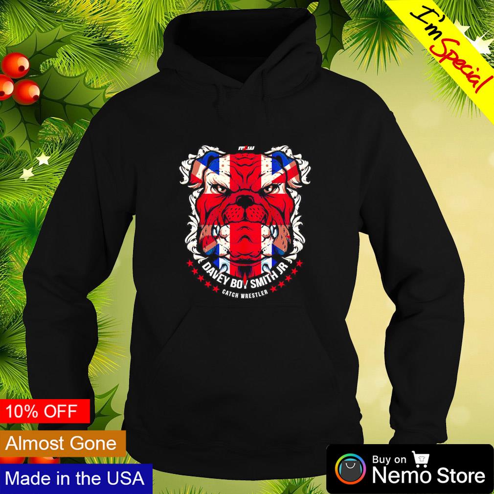 Davey Boy Smith Jr. MLW Union Jack Dog catch wrestler - Adult & Kids T-Shirts, Sweatshirts & Hoodies apparel design preview 2