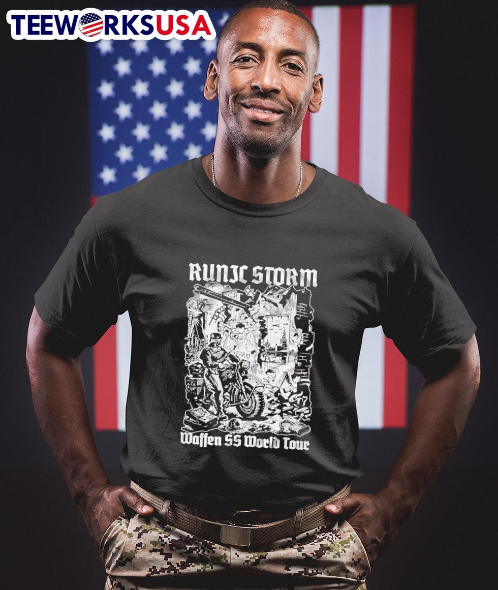 Waffen 44 World Tour - Adult & Kids T-Shirts, Sweatshirts & Hoodies apparel design preview 1