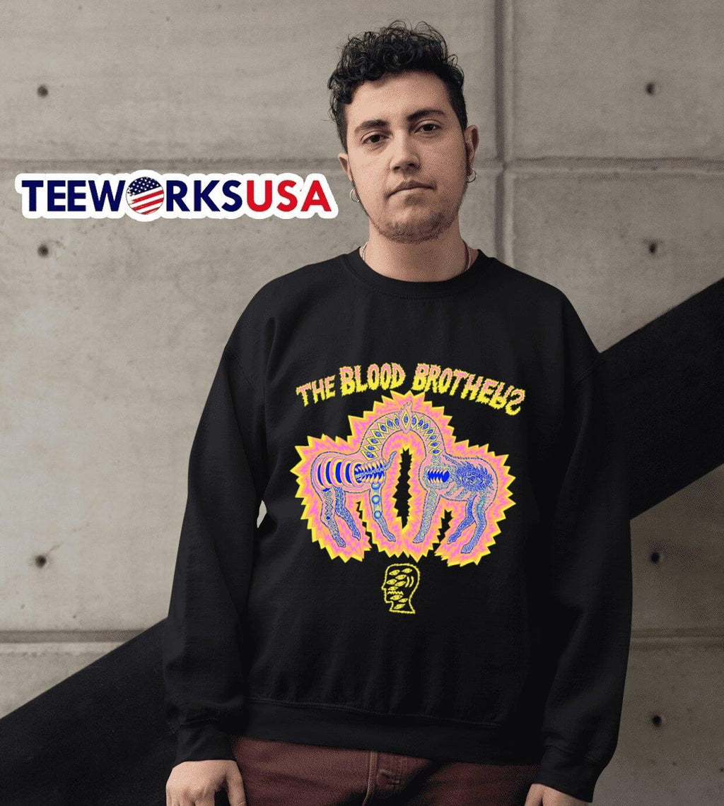 The blood brothers - Adult & Kids T-Shirts, Sweatshirts & Hoodies apparel design preview 3