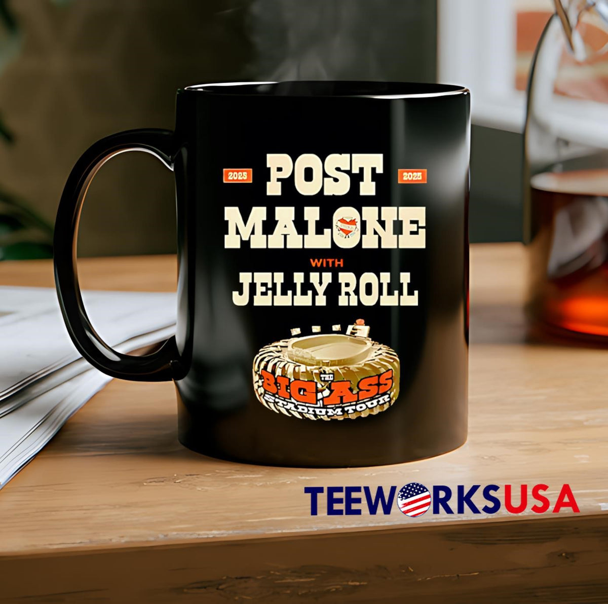 San Francisco Giants x Post Malone Big Ass Stadium - Adult & Kids T-Shirts, Sweatshirts & Hoodies apparel design preview 2
