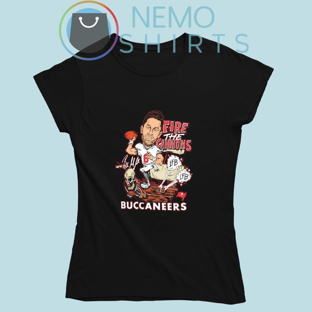 Fire the Cannons Baker Mayfield Tampa Bay Buccaneers - Adult & Kids T-Shirts, Sweatshirts & Hoodies apparel design preview 5