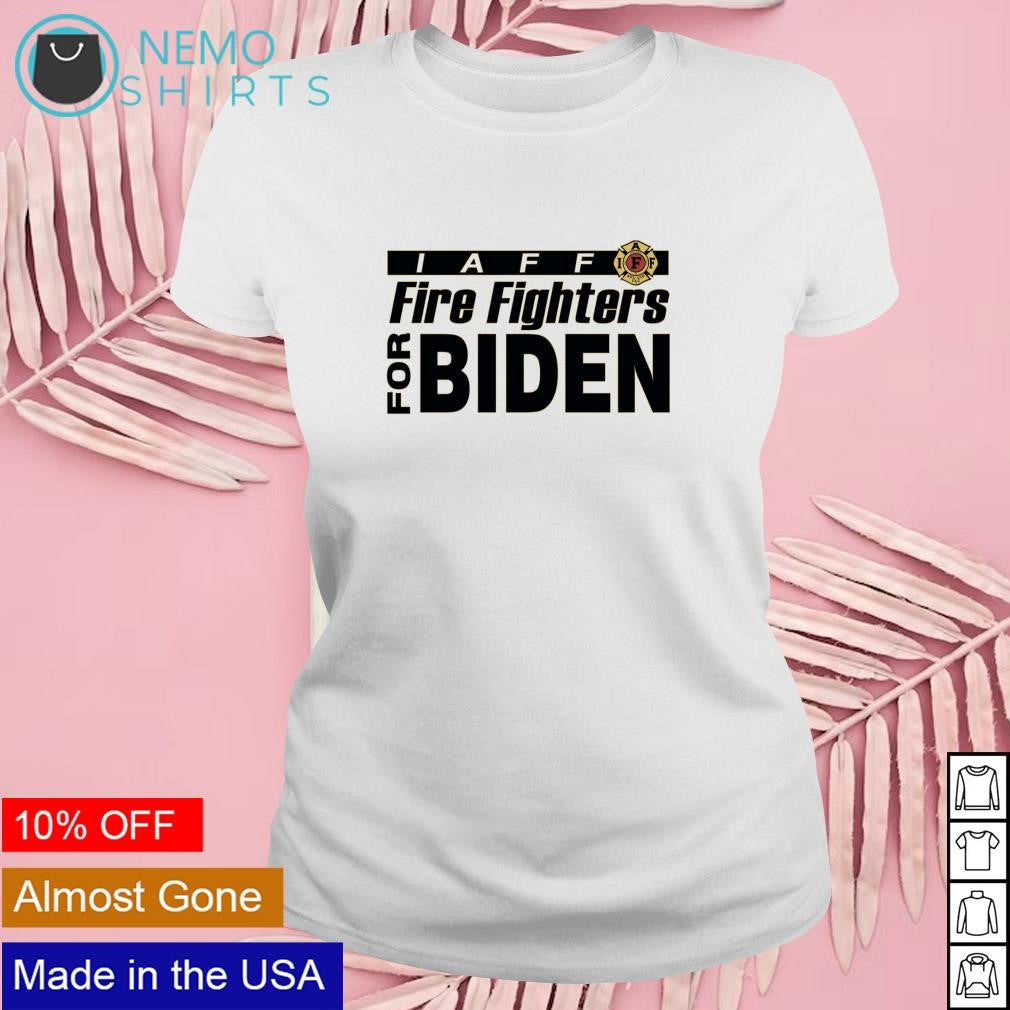 IAFF Fire Fighters for Biden - Adult & Kids T-Shirts, Sweatshirts & Hoodies apparel design preview 4
