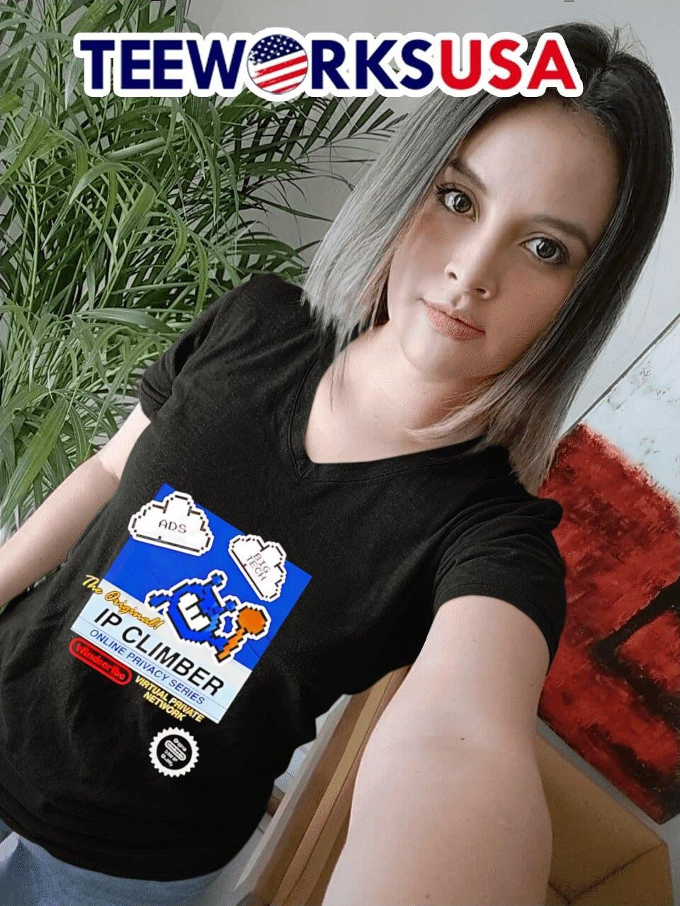 The Original Ip Climber Pixel Ads Big Tech Windscribe - Adult & Kids T-Shirts, Sweatshirts & Hoodies apparel design preview 7