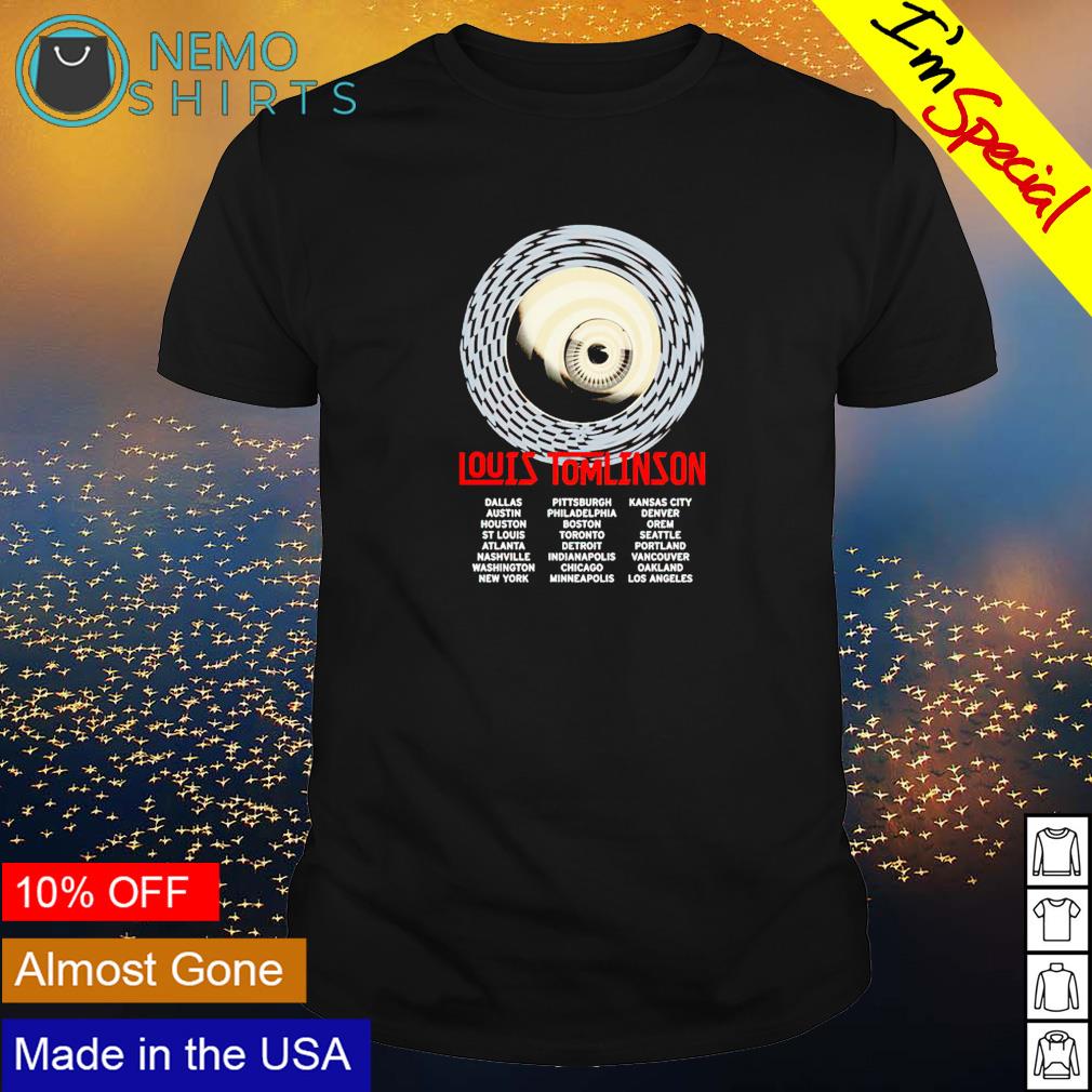 World Tour Swirl Eye Louis Tomlinson - Adult & Kids T-Shirts, Sweatshirts & Hoodies apparel design preview 1