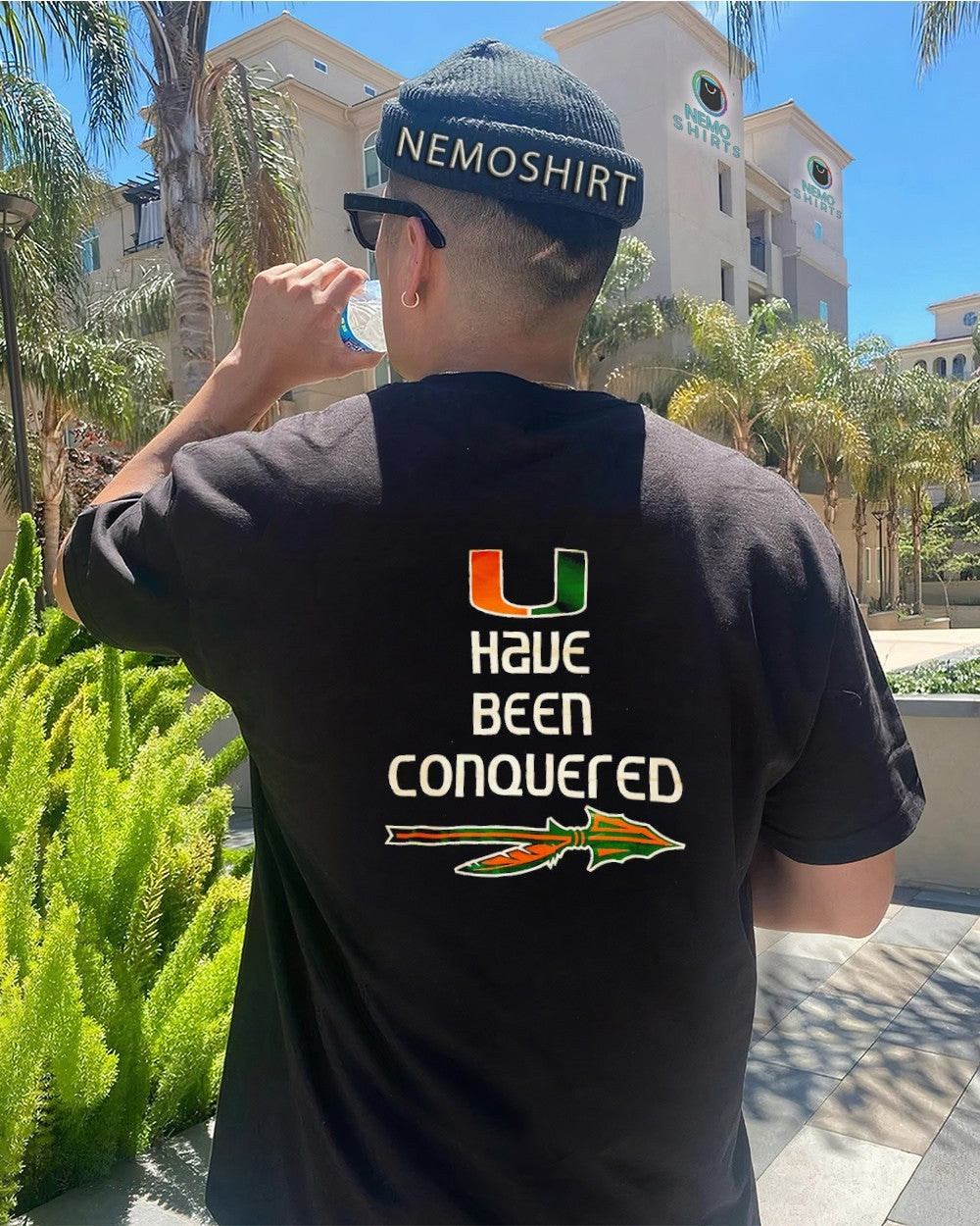 Miami Hurricanes have been conquered - Adult & Kids T-Shirts, Sweatshirts & Hoodies apparel design preview 4