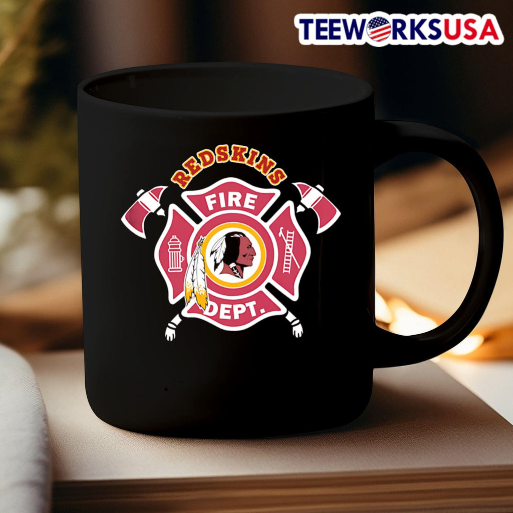 Washington Redskins fire dept - Adult & Kids T-Shirts, Sweatshirts & Hoodies apparel design preview 3
