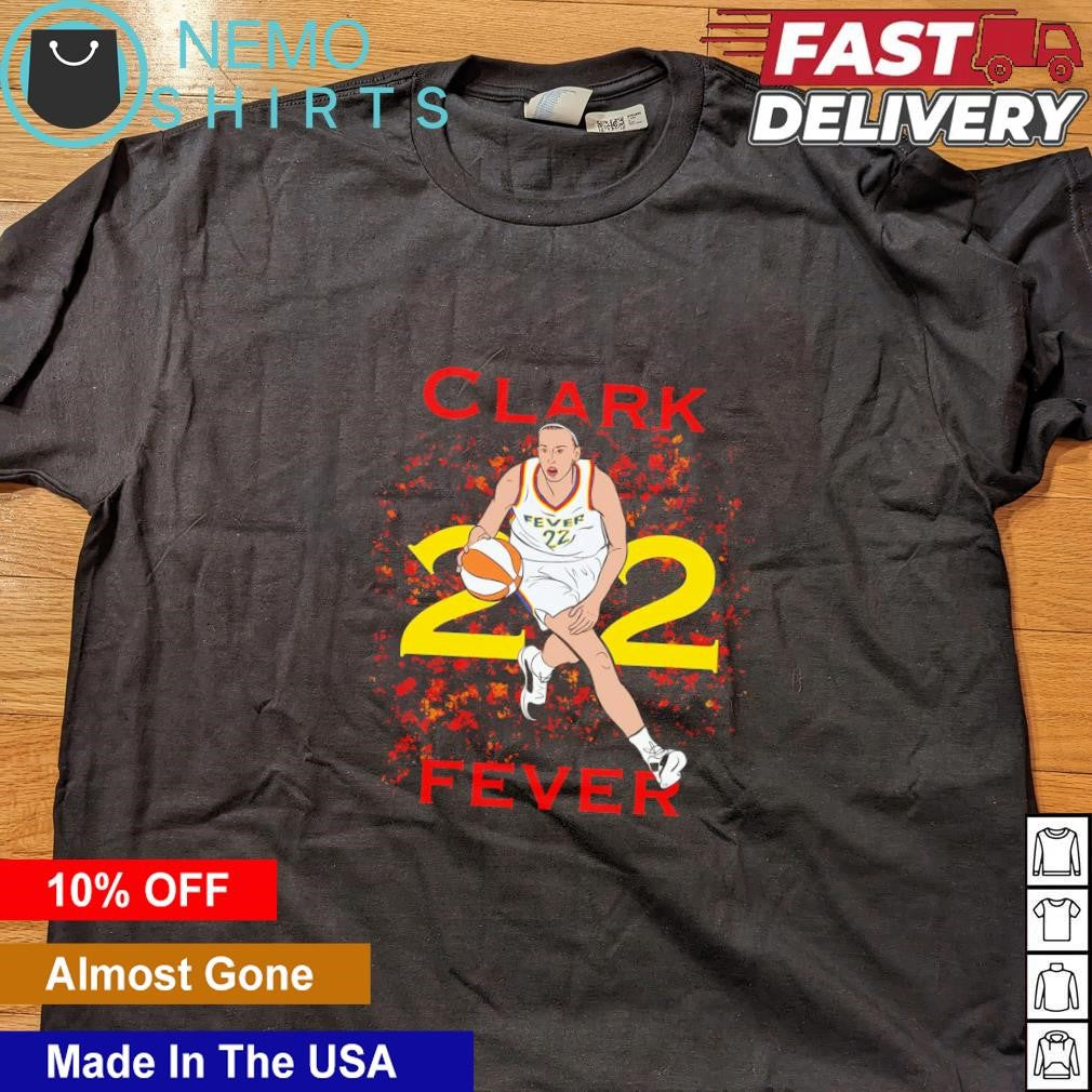 Caitlin Clark Indiana Fever number 22 cartoon - Adult & Kids T-Shirts, Sweatshirts & Hoodies apparel design preview 4