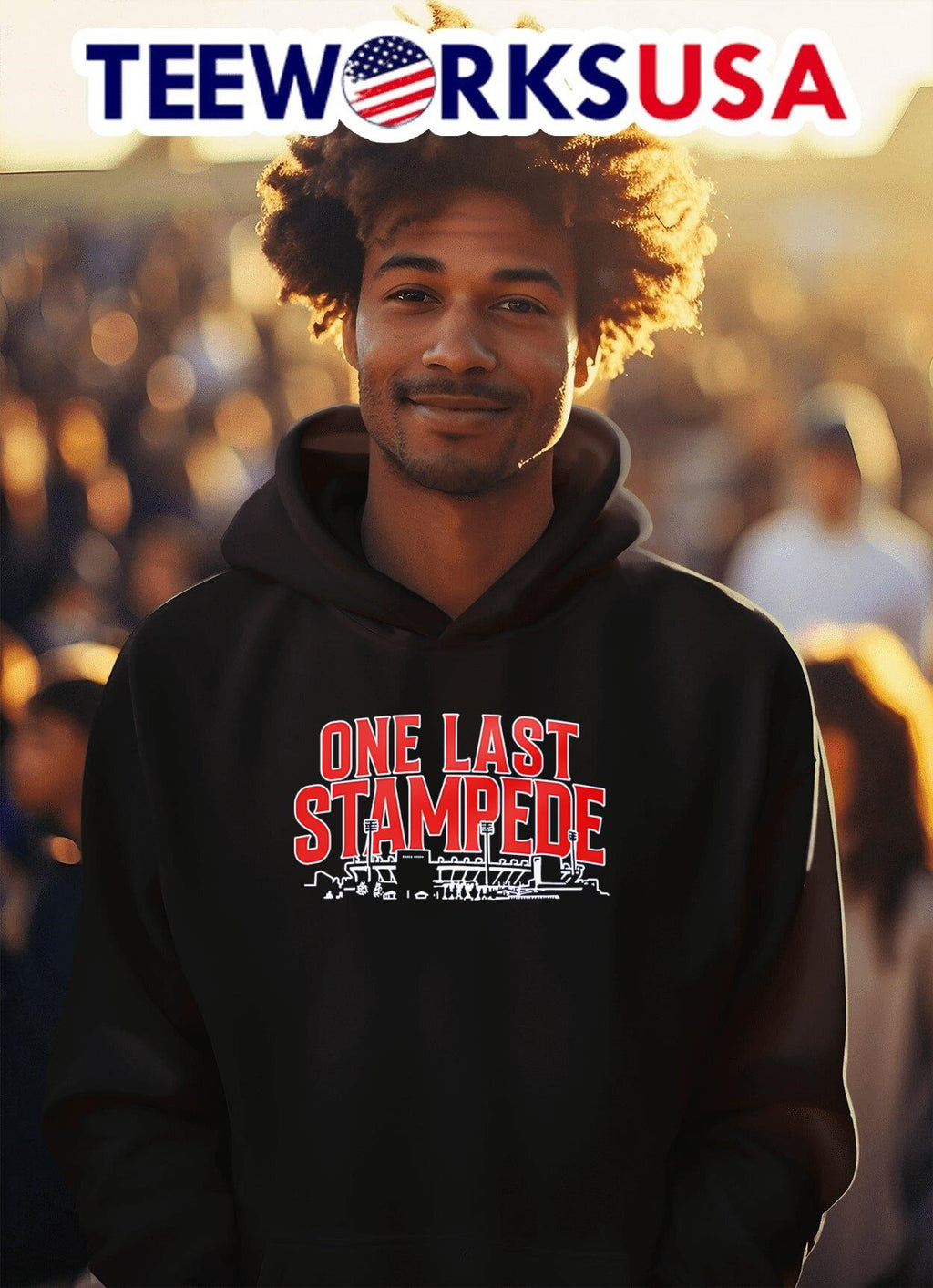 One last stampede - Adult & Kids T-Shirts, Sweatshirts & Hoodies apparel design preview 2