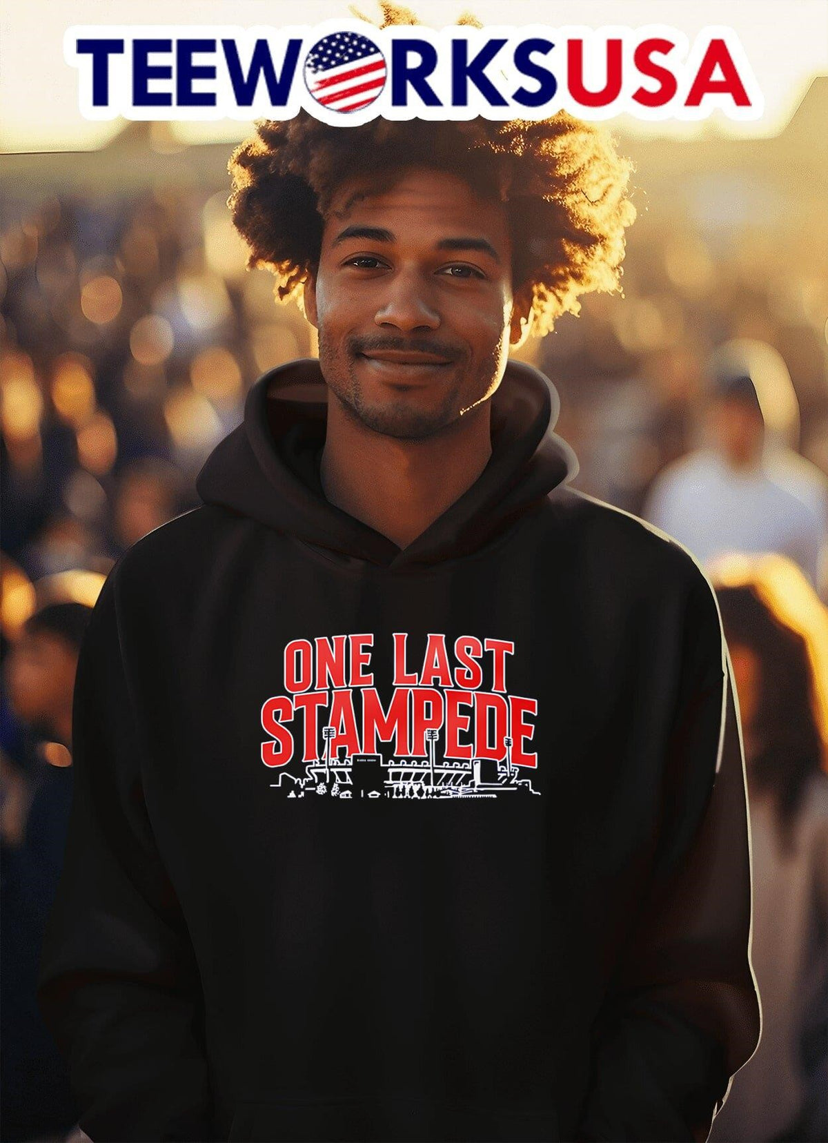 One last stampede - Adult & Kids T-Shirts, Sweatshirts & Hoodies apparel design preview 2