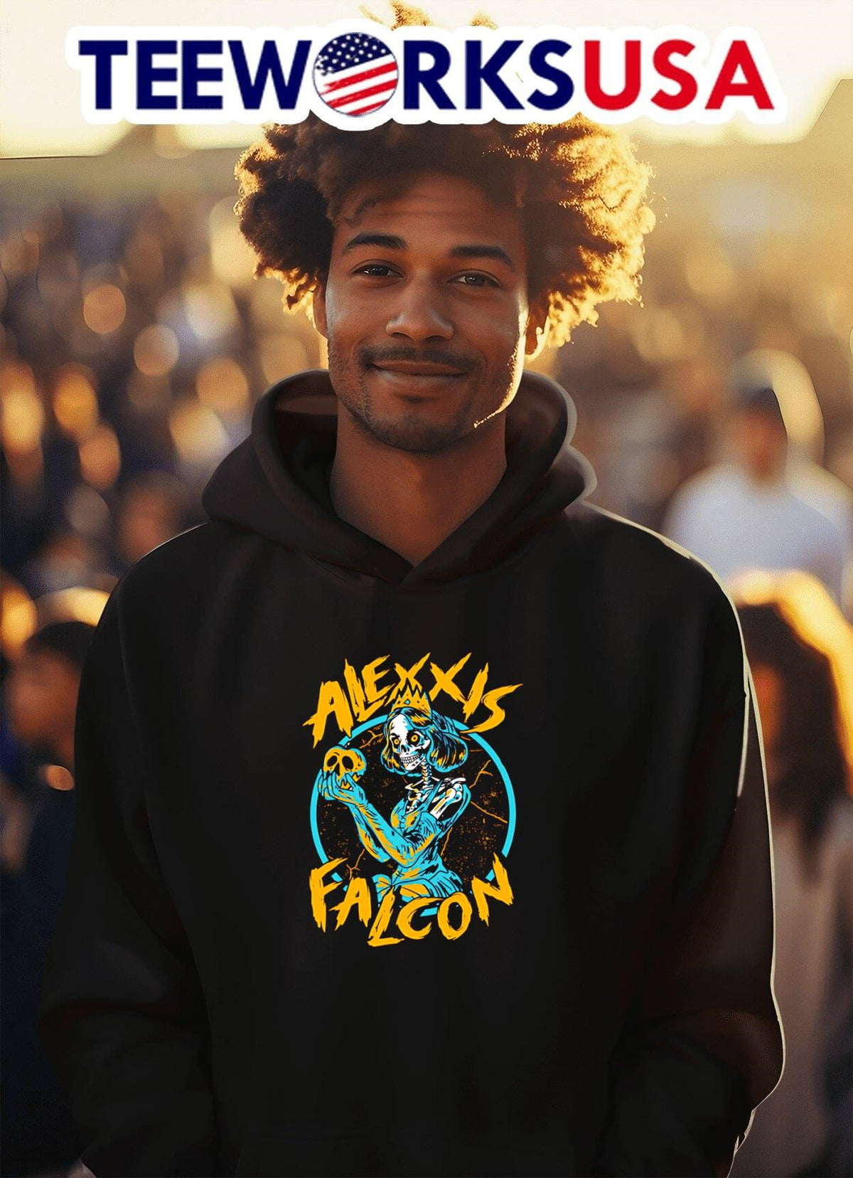Alexxis Falcon 2025 - Adult & Kids T-Shirts, Sweatshirts & Hoodies apparel design preview 2