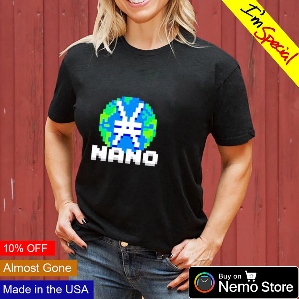 Earth nano pixel - Adult & Kids T-Shirts, Sweatshirts & Hoodies apparel design preview 3
