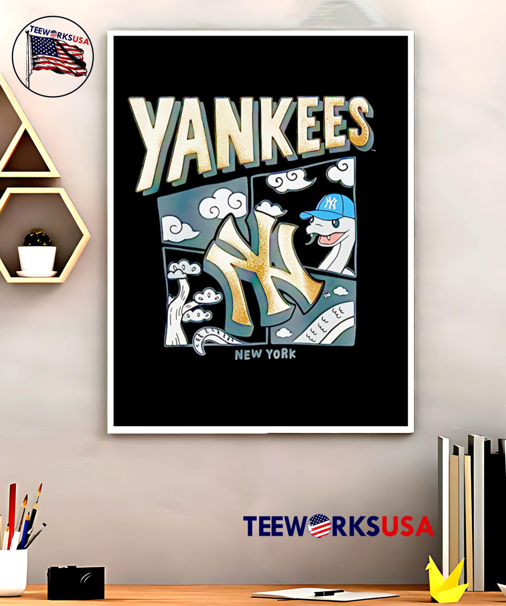 New York Yankees Snake 2025 - Adult & Kids T-Shirts, Sweatshirts & Hoodies apparel design preview 5