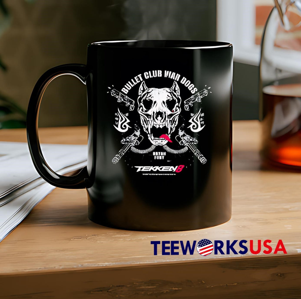 Bullet Club War Dogs X Tekken 8 David Finlay Bryan - Adult & Kids T-Shirts, Sweatshirts & Hoodies apparel design preview 2