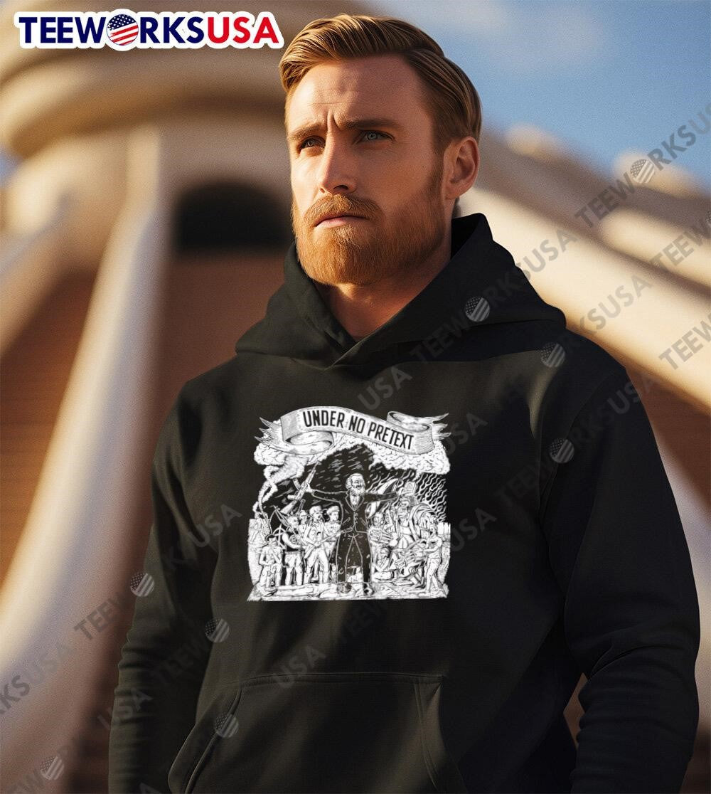 Under no pretext retro - Adult & Kids T-Shirts, Sweatshirts & Hoodies apparel design preview 2