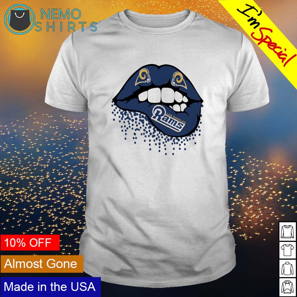 Los Angeles Rams lips - Adult & Kids T-Shirts, Sweatshirts & Hoodies apparel design preview 1