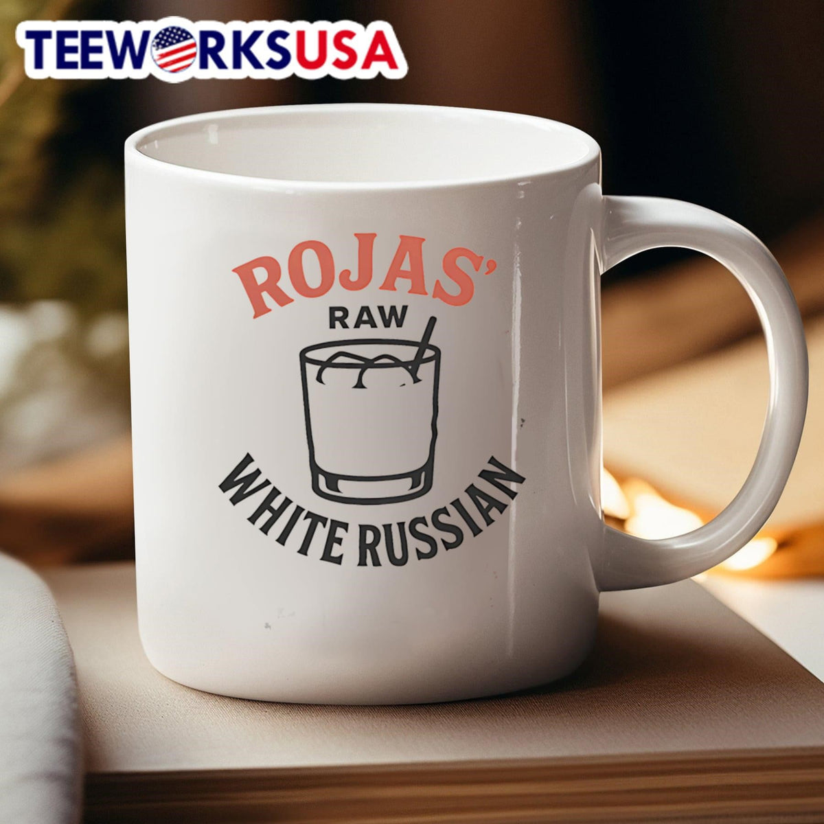 Rojas Raw White Russians - Adult & Kids T-Shirts, Sweatshirts & Hoodies apparel design preview 4