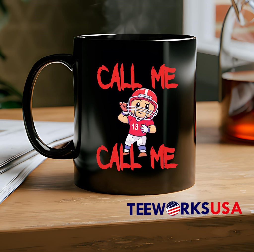 Stetson Bennett Call Me cartoon - Adult & Kids T-Shirts, Sweatshirts & Hoodies apparel design preview 2