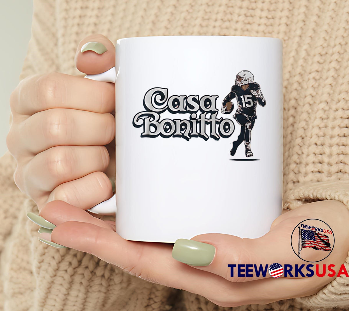 Nik Bonitto Casa football - Adult & Kids T-Shirts, Sweatshirts & Hoodies apparel design preview 6