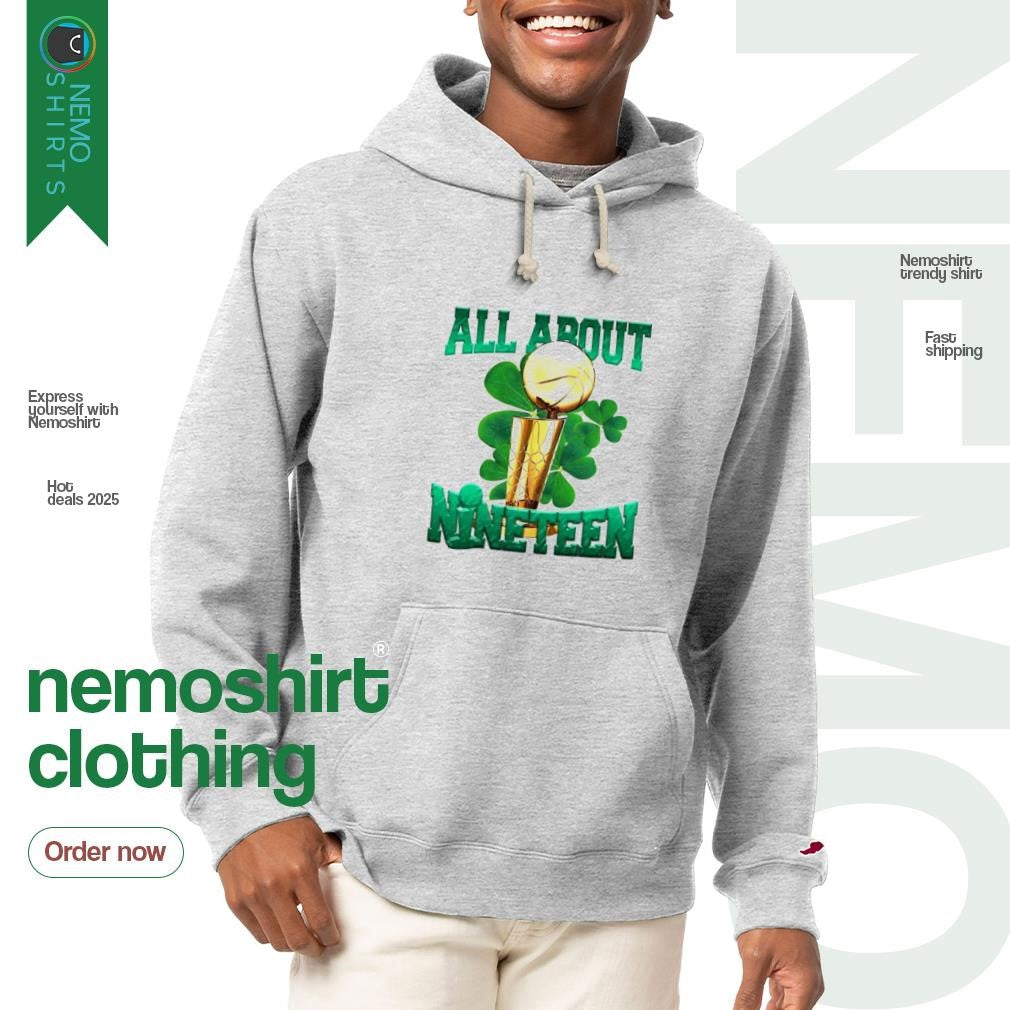 All about nineteen 19 Jayson Tatum Boston Celtics - Adult & Kids T-Shirts, Sweatshirts & Hoodies apparel design preview 2