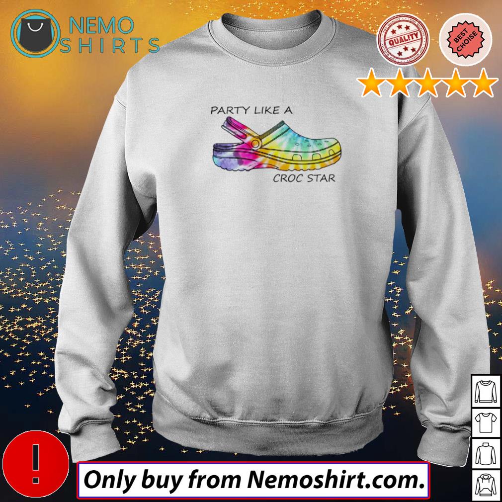 LGBT party like a croc star - Adult & Kids T-Shirts, Sweatshirts & Hoodies apparel design preview 4