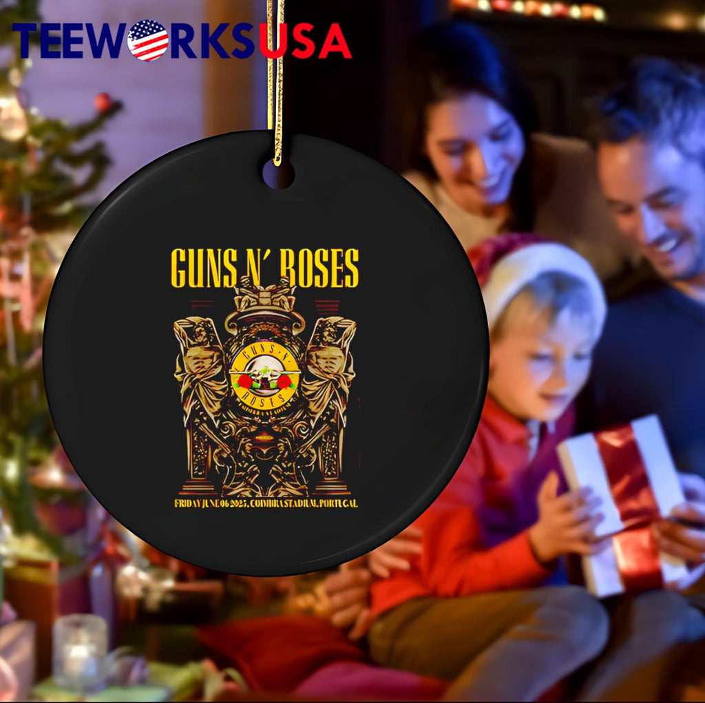 Guns N' Roses Coimbra Stadium Concert 2025 - Adult & Kids T-Shirts, Sweatshirts & Hoodies apparel design preview 4
