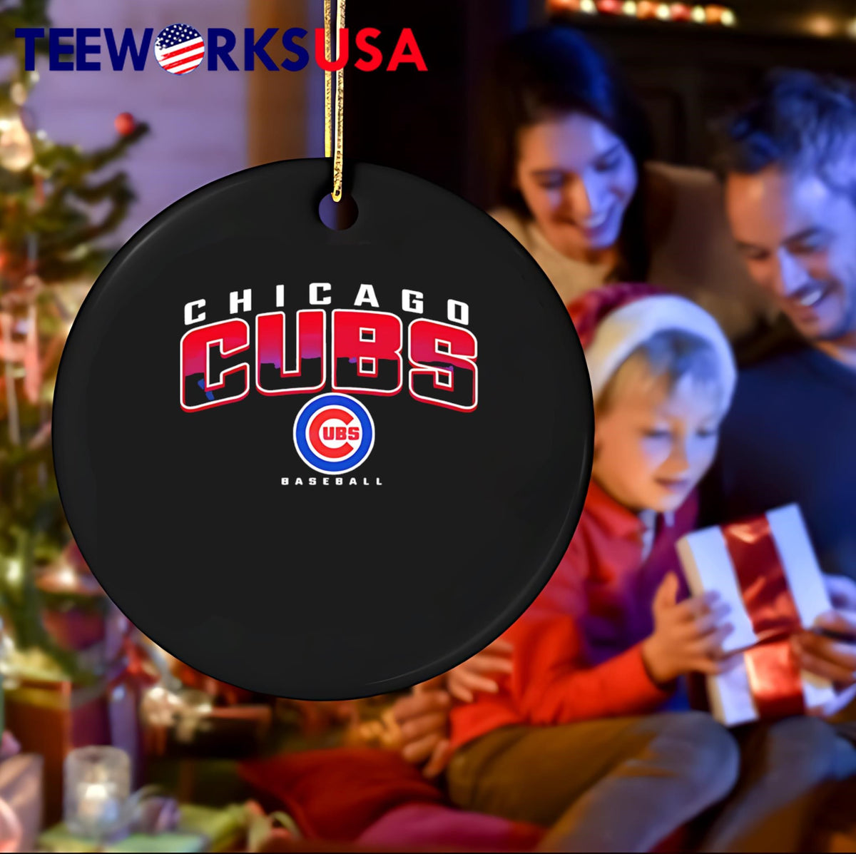 Chicago Cubs Baseball Logo 2025 - Adult & Kids T-Shirts, Sweatshirts & Hoodies apparel design preview 4