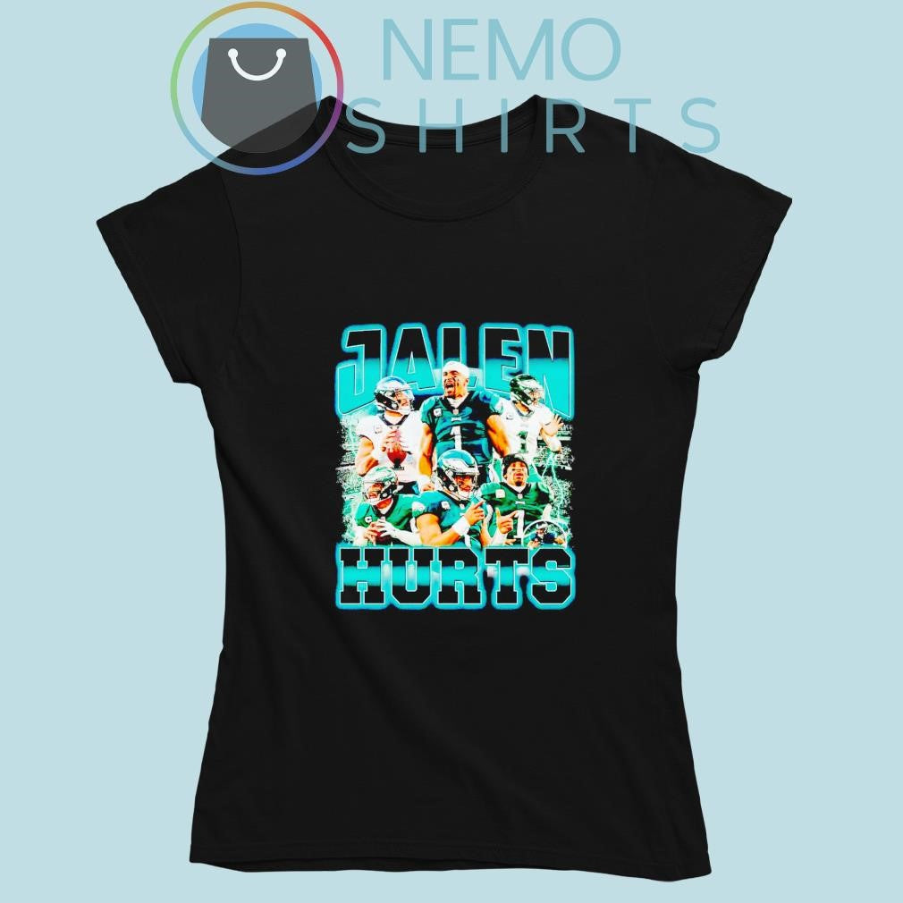 Philadelphia Eagles Jalen Hurts 90s graphic - Adult & Kids T-Shirts, Sweatshirts & Hoodies apparel design preview 5