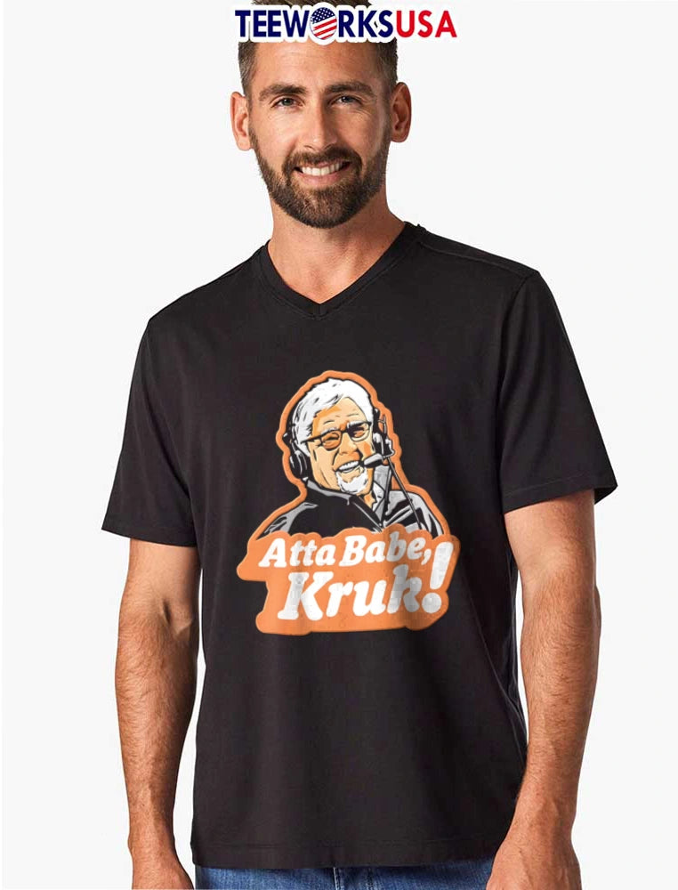 Kruk Atta Babe man wearing headset glasses - Adult & Kids T-Shirts, Sweatshirts & Hoodies apparel design preview 8