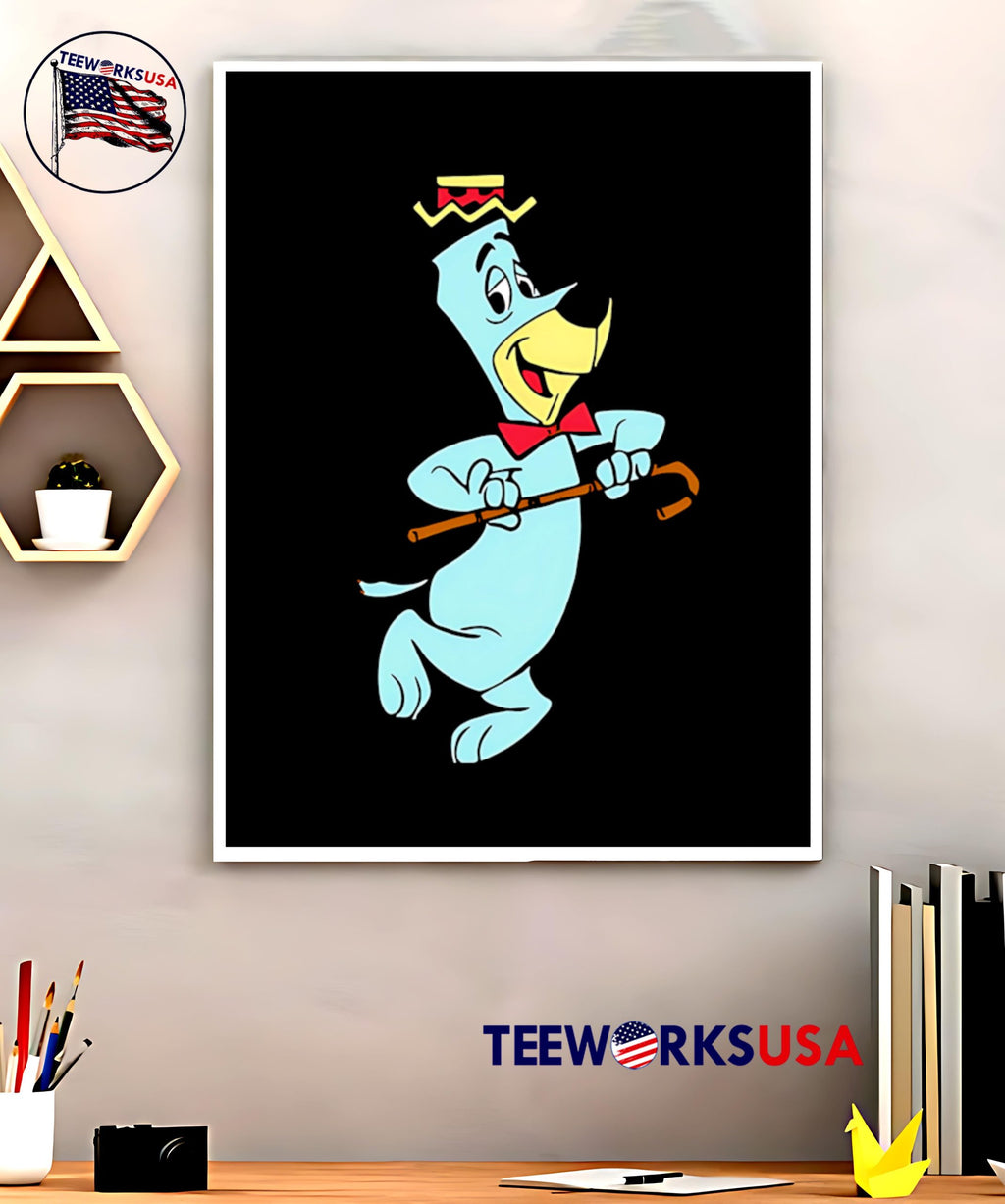 Huckleberry Hound cartoon funny - Adult & Kids T-Shirts, Sweatshirts & Hoodies apparel design preview 5