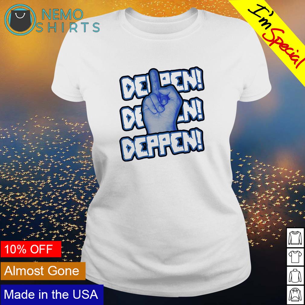 Tony Deppen middle finger up - Adult & Kids T-Shirts, Sweatshirts & Hoodies apparel design preview 3