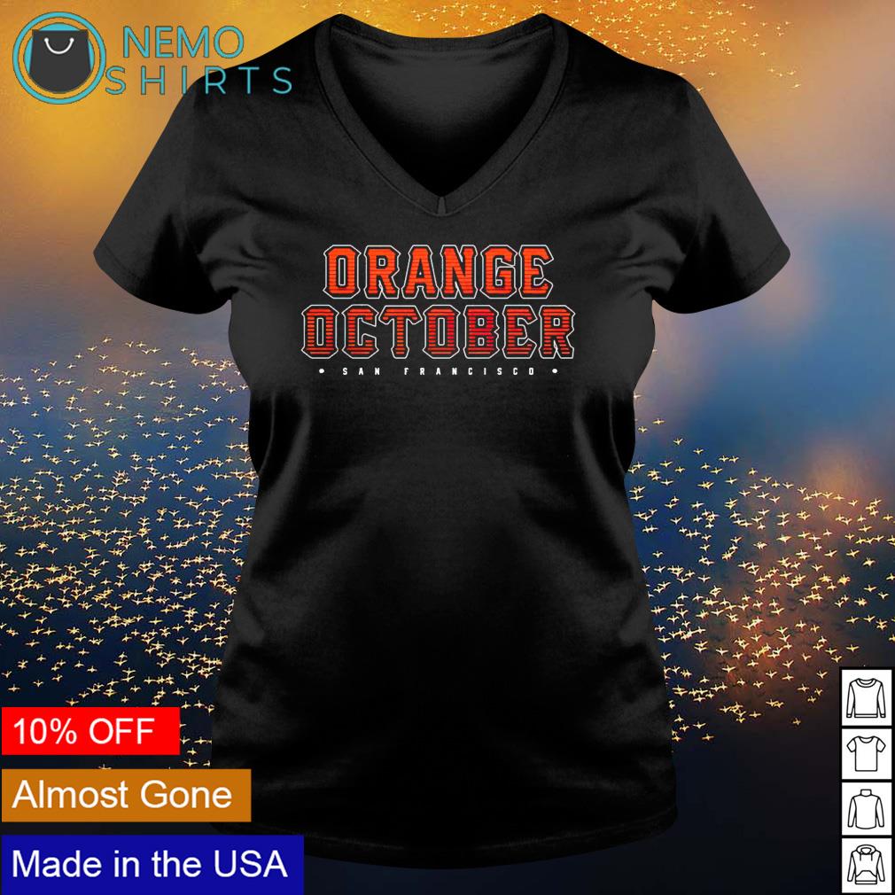 Orange October in San Francisco - Adult & Kids T-Shirts, Sweatshirts & Hoodies apparel design preview 5