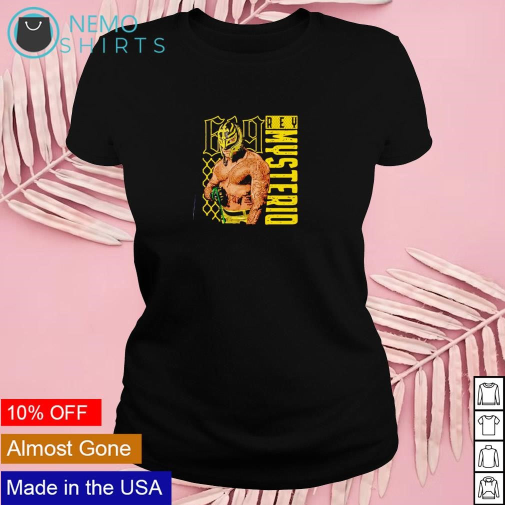 Rey Mysterio wrestling pose - Adult & Kids T-Shirts, Sweatshirts & Hoodies apparel design preview 4