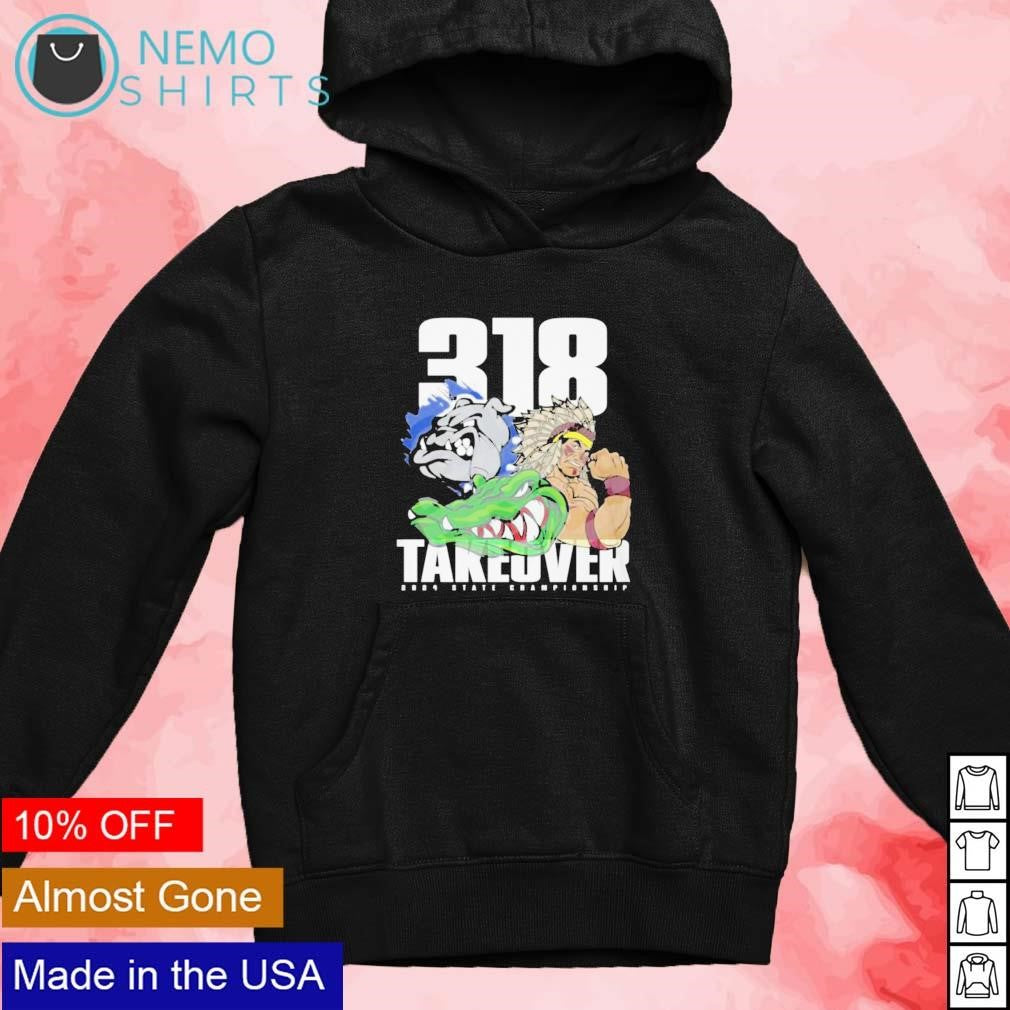 Bulldogs Seminoles Gators 318 takeover 2024 state - Adult & Kids T-Shirts, Sweatshirts & Hoodies apparel design preview 4