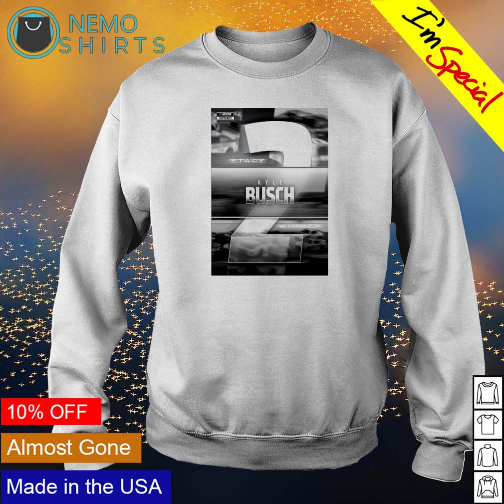 NASCAR Cup Series Kyle Busch Stage 2 Winner - Adult & Kids T-Shirts, Sweatshirts & Hoodies apparel design preview 4