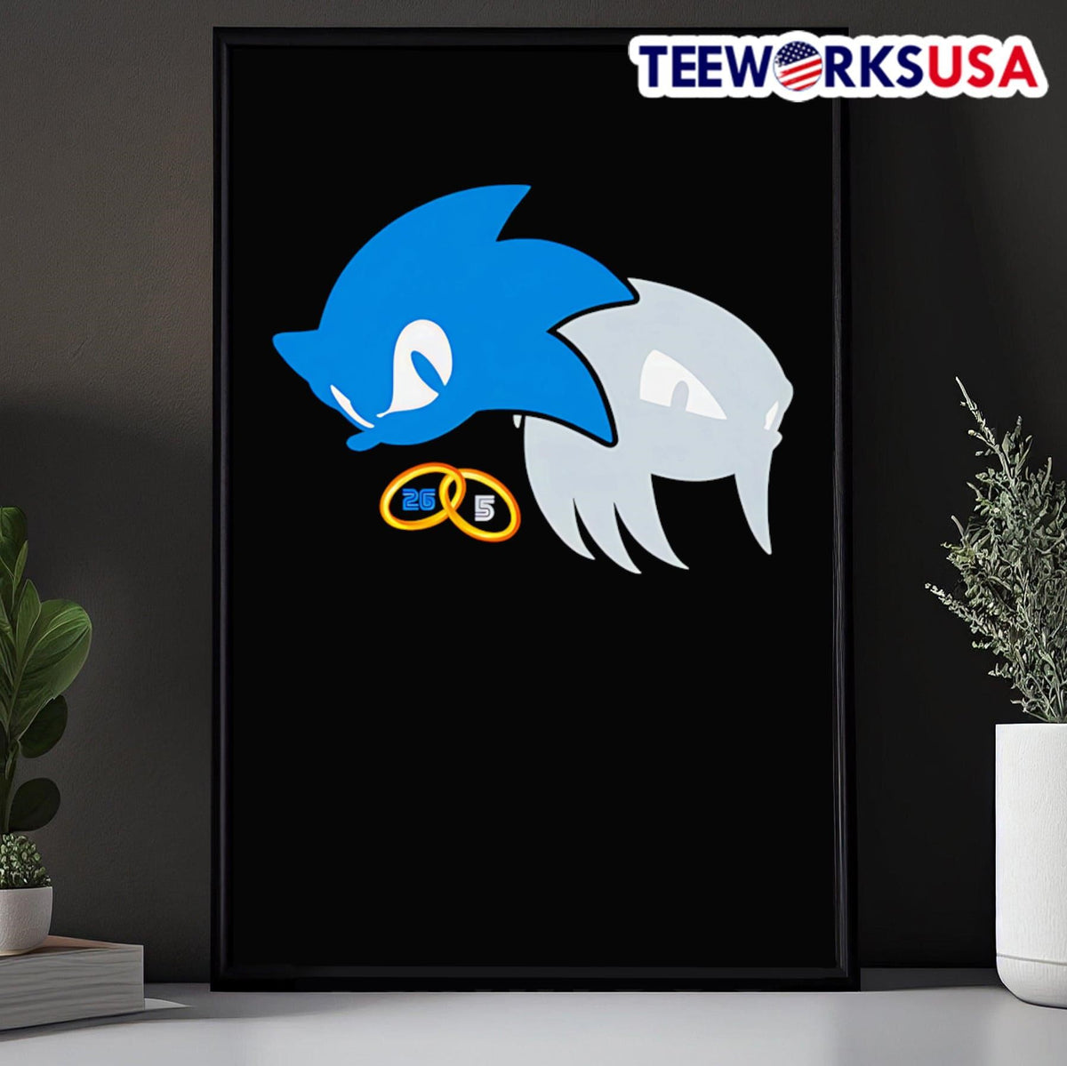 Sonic and Knuckles Dynamic Duo - Adult & Kids T-Shirts, Sweatshirts & Hoodies apparel design preview 5