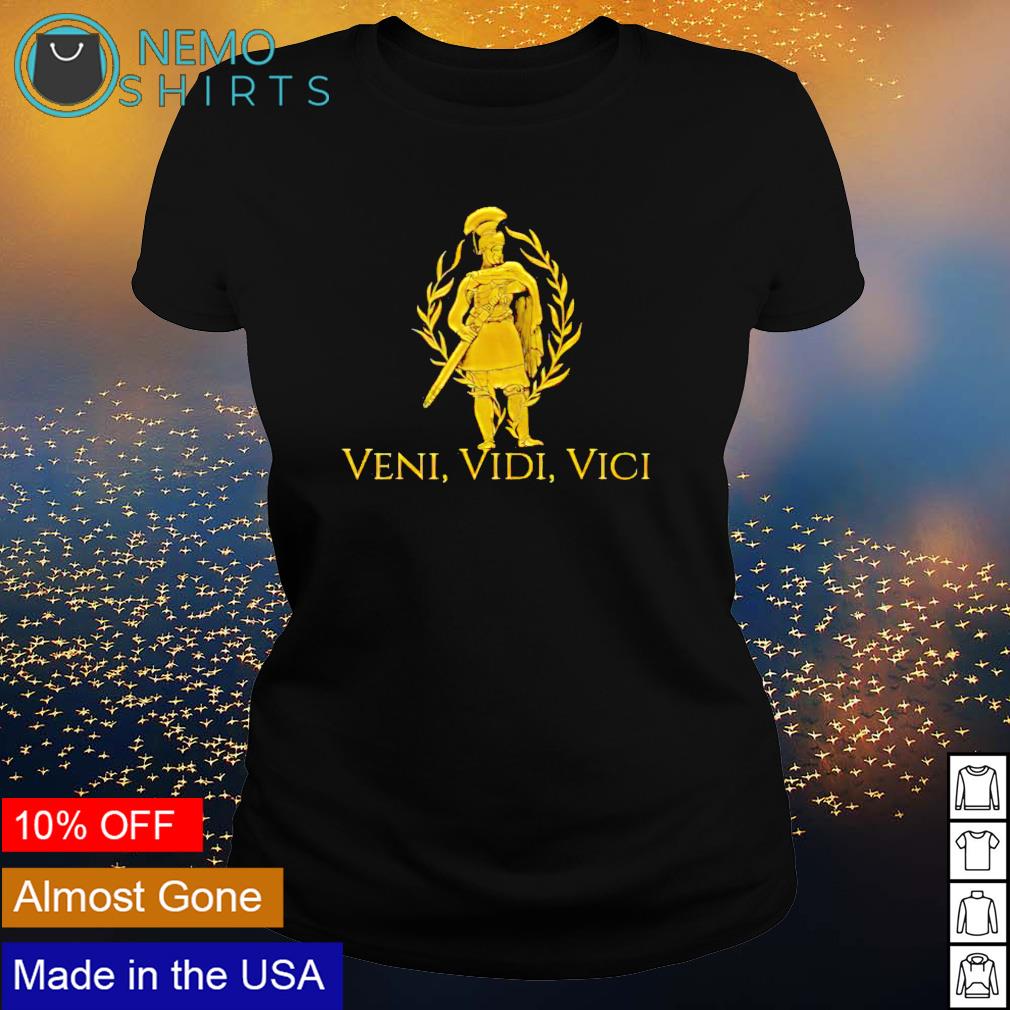 Julius caesar ancient rome veni vidi vici - Adult & Kids T-Shirts, Sweatshirts & Hoodies apparel design preview 3