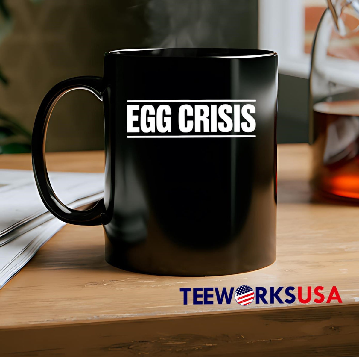 Egg crisis fdt we're gonna to paint potatoes this - Adult & Kids T-Shirts, Sweatshirts & Hoodies apparel design preview 2