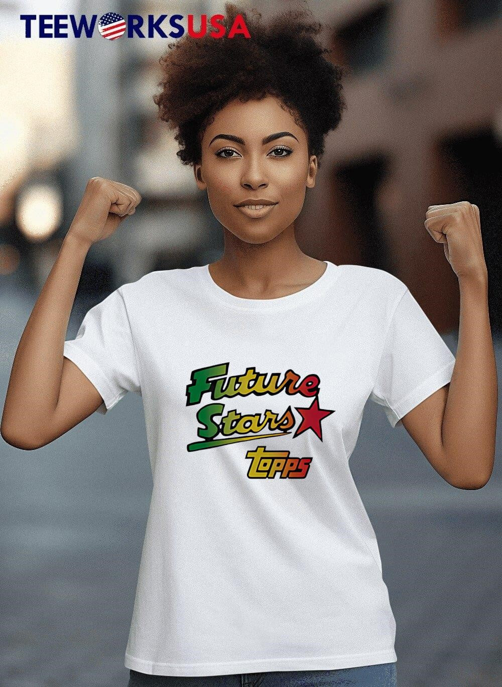 Future Stars topps - Adult & Kids T-Shirts, Sweatshirts & Hoodies apparel design preview 8