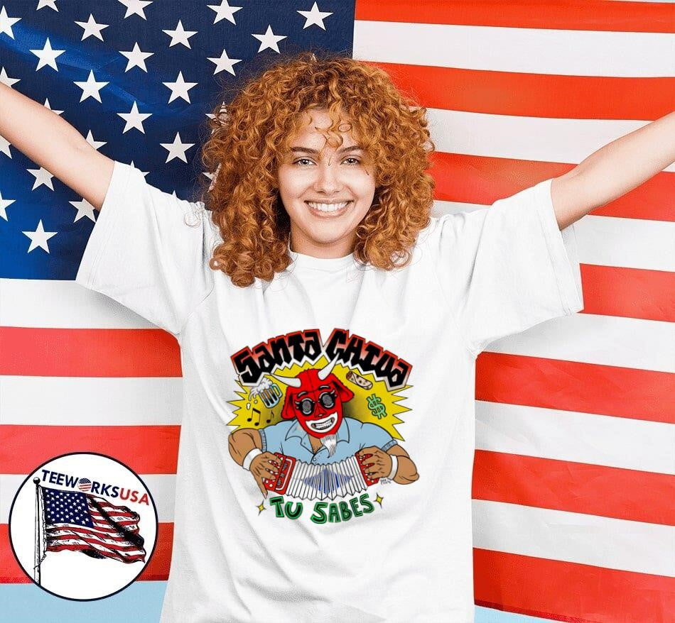 Santa Chiva Tu Sabes - Adult & Kids T-Shirts, Sweatshirts & Hoodies apparel design preview 7