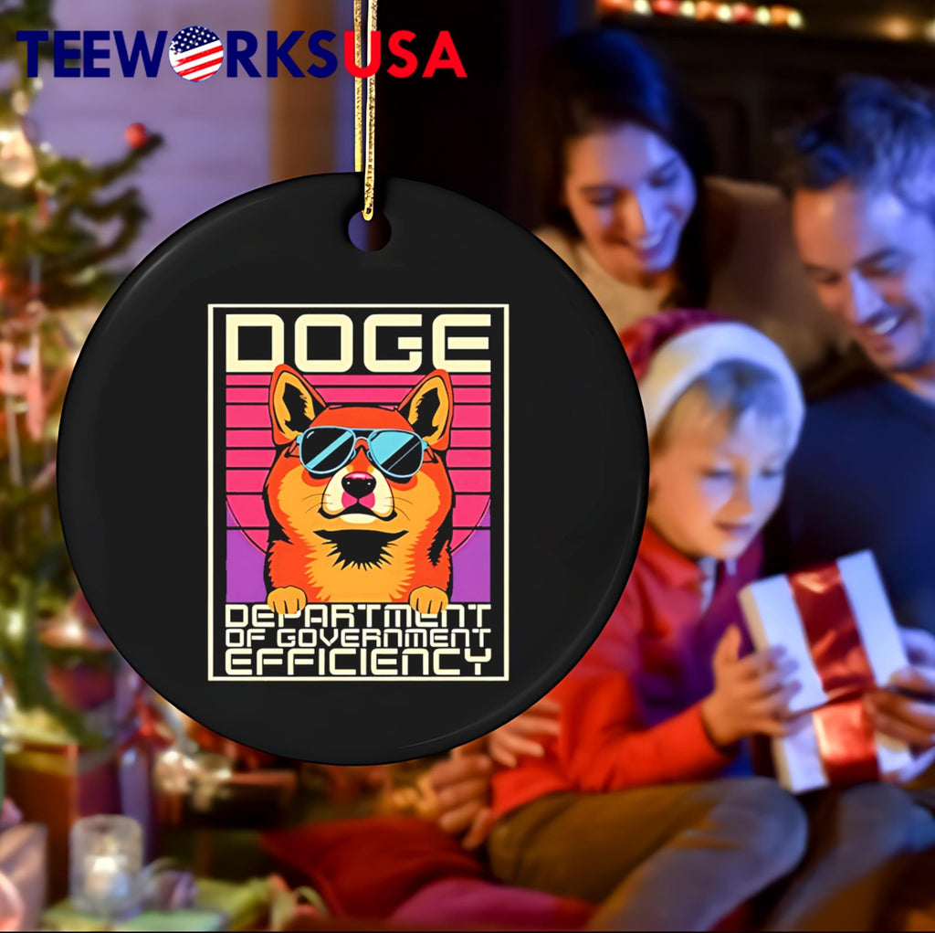 Doge Department Of Government Efficiency vintage - Adult & Kids T-Shirts, Sweatshirts & Hoodies apparel design preview 4
