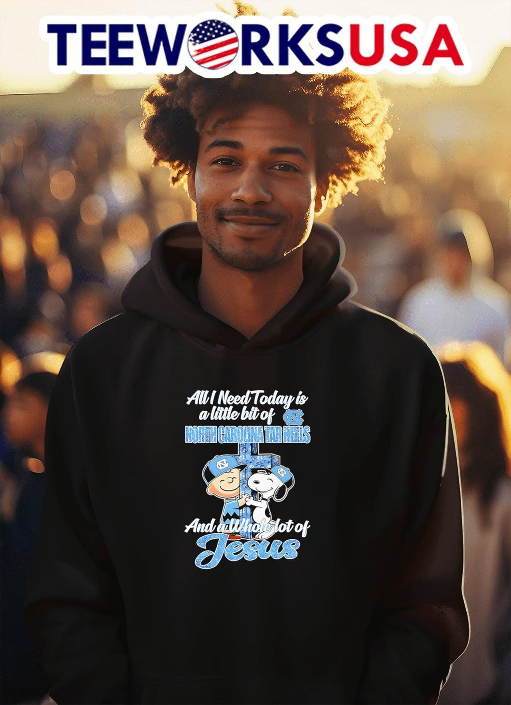 Snoopy and Charlie all I need today is a little bit - Adult & Kids T-Shirts, Sweatshirts & Hoodies apparel design preview 2
