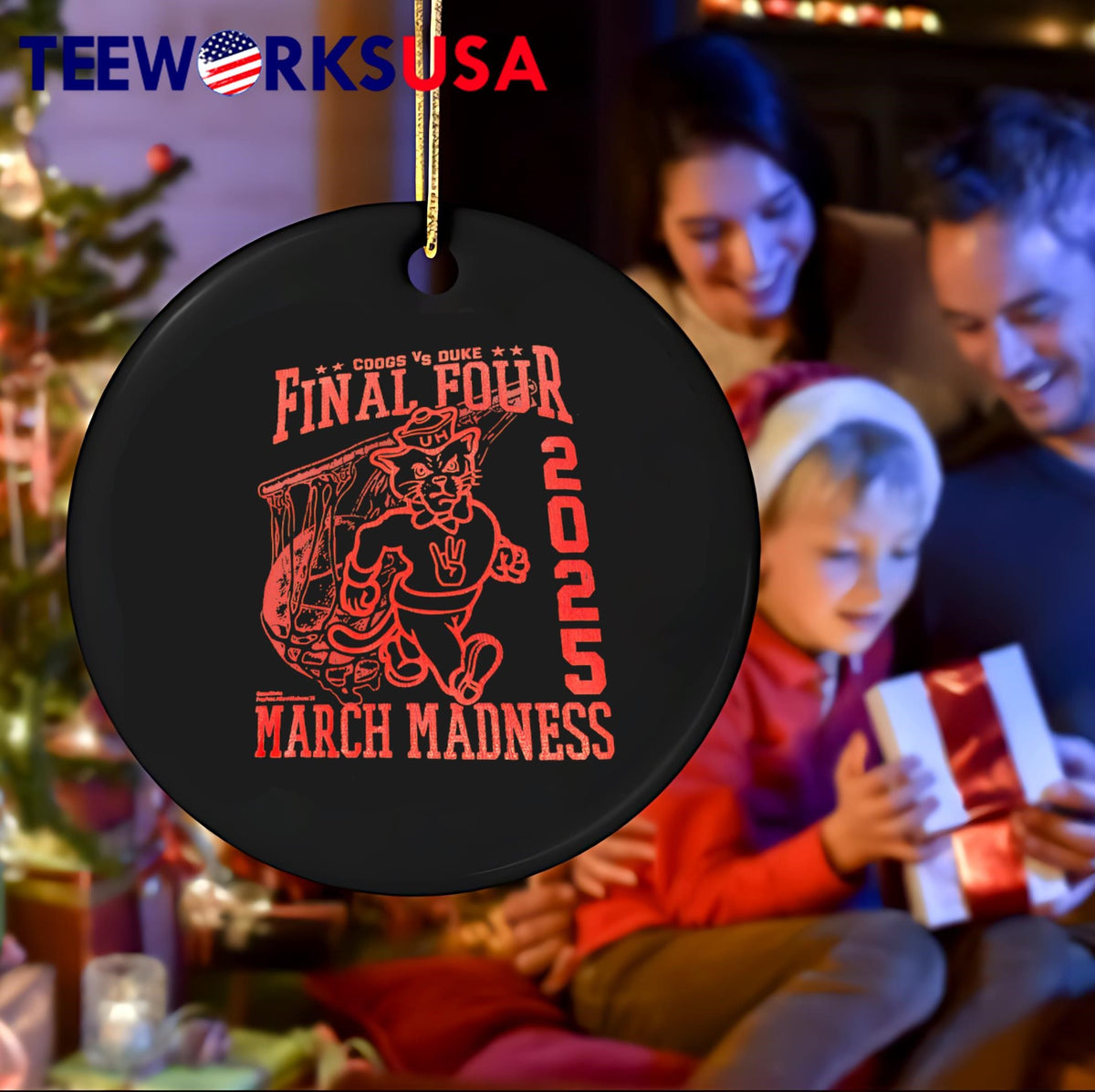 Coogs Vs Duke Final Four 2025 March Madness - Adult & Kids T-Shirts, Sweatshirts & Hoodies apparel design preview 4