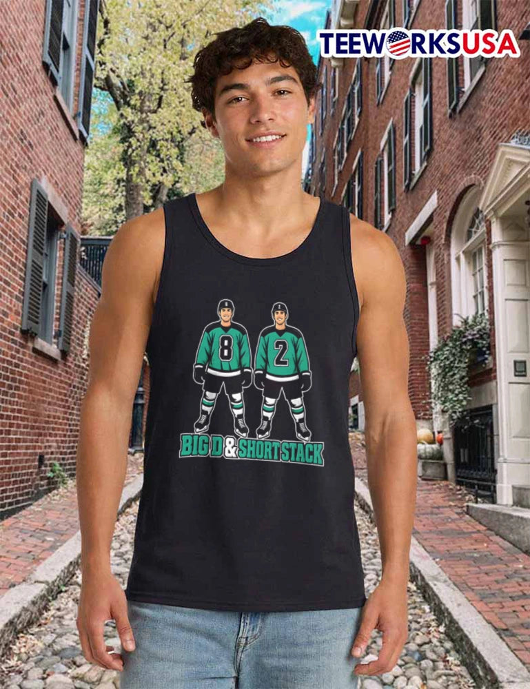 Big D Short Stack - Adult & Kids T-Shirts, Sweatshirts & Hoodies apparel design preview 6