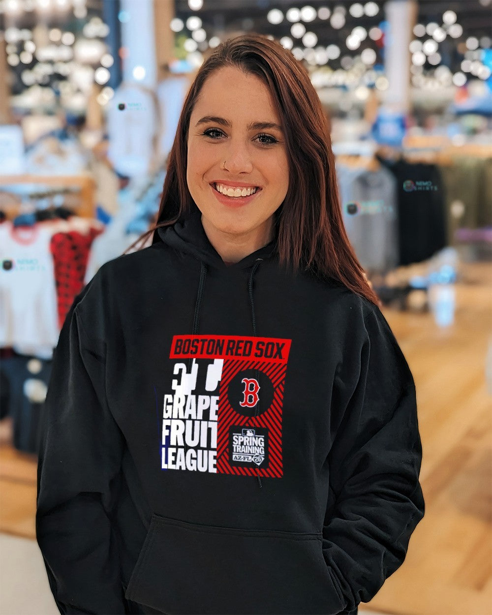 Boston Red Sox Grapefruit League 2026 Spring Training - Adult & Kids T-Shirts, Sweatshirts & Hoodies apparel design preview 3