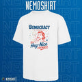 Democracy is dying but hey nice fireworks 4th of July - Adult & Kids T-Shirts, Sweatshirts & Hoodies apparel design preview 1